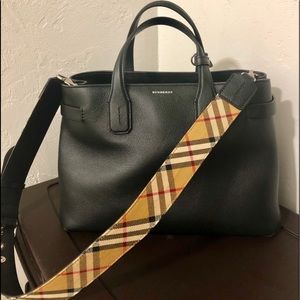 Authentic Burberry Banner Tote
